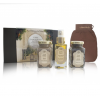 La Sultane de Saba Hamam Rituals Neutral Body care set – kūno priežiūros rinkinys – juodas muilas, grožio aliejus, rassoul